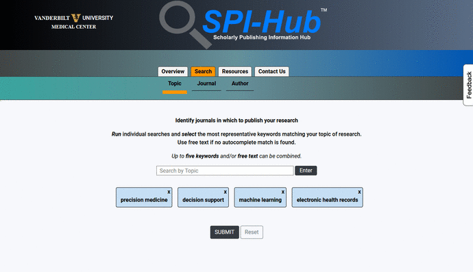 Example Search by Topic