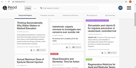 Read by QxMD web interface